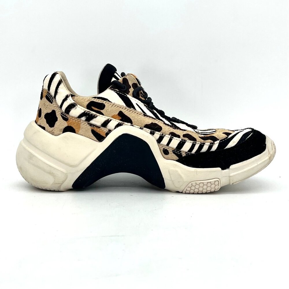 Mark Nason Los Angeles Neo Block Mix Up Animal Print Sneakers Shoes Womens 8.5 - Picture 12 of 16